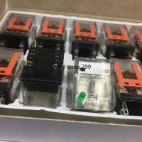 ราคา ✷10pcs/lot new original OMRON relay MY2N-GS-DC24V MY2N-GS-24VDC 5A 8PIN Replace the old model MY2N-J (28205270886)