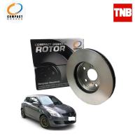 ราคา Compact Brakes จานเบรค จานดิสเบรคหน้า สำหรับ Suzuki Swift 1.2 ซูซูกิ สวิฟ ปี 2012-2017 (14045999713)