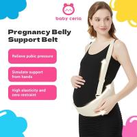 ราคา Maternity Abdominal Support Belt Adjustable Waistband Back Support Belly Tali pinggang sokongan perut kehamilan allowance (41602288082)