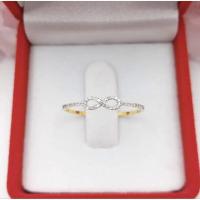 ราคา แหวนอินฟินิตี้ ทองแท้ เพชรแท้ (nut17) (54104347014)