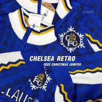 ราคา เสื้อฟุตบอล Chelsea Retro 2025 Christmas Jumper เสื้อเชลซี ของแท้ (54353102493)
