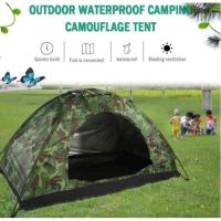 ราคา AT.houseone ​ เต็นท์สนาม เต็นท์สปริง กางอัตโนมัติ ลายพราง นอนได้ 3-4 คน (4642218531)