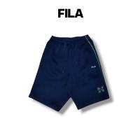 ราคา กางเกงขาสั้น FILA มือสอง สีกรม ผ้าวอร์ม(มีตำหนิ) เอว24-32P381⚡ (55051837672)