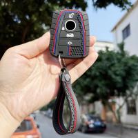 ราคา ซิลิโคนรถ Remote Key FOB Shell ฝาครอบกรณี BMW I3 I8 Series Keyless รถจัดแต่งทรงผมพวงกุญแจซิลิโคน Fob Key Case (45505490691)