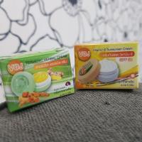 ราคา ครีมขมิ้นไพลสดและครีมกันแดดวิตามินอี V@J (2867871944)