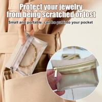 ราคา Protection Jewelry Box organizer Practicality Wide range of Appillances Storage Cleaning Elegance Zipper Jewelry Storage Bag Jewelry Storage Bag 6 Set Travel (40610089497)