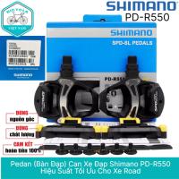 ราคา แป้นเหยียบจักรยาน SHIMANO PD R550 – พร้อมราง SM-SH11 Shimano ของแท้ (55603167720)