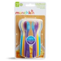 ราคา Munchkin : MNK17466* ช้อนตักอาหาร ColorReveal Color Changing Toddler Utensils 6pk. (6389373441)