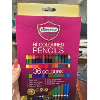ราคา สีไม้ ดินสอสี 36สี (2สีต่อแท่ง) Master Arts ตรามาสเตอร์อาร์ต Masterart รุ่นใหม่ (27604877072)