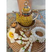 ราคา ที่กรวดน้ำ ขนาดเล็ก Minimal ลายไทยเบญจรงค์ (27762078320)