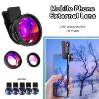 ราคา คลิปเลนส์มือถือ เลนส์เสริมมือถือ 2 in 1คุณภาพสูง Super Wide Macro รุ่นLQ-027 เลนส์กว้าง Wide 0.45x ถ่ายระยะใกล้ (5964160974)