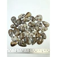 ราคา 1Pc Natural Mushroom Jasper Cabochon for making Jewelry Pendant wire wrapping healing reiki. (12444968287)