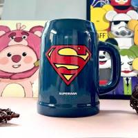 ราคา US นําเข้า DC Hero SUPERMAN SUPERMAN Blue Big Beer Mug แก้วเซรามิคแก้วน้ําแก้ว Creative (51503442098)
