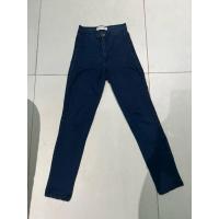 ราคา (Used สภาพดี) กางเกงยีนยี่ห้อ American Apparel สีน้ำเงินเข้ม size XXS ทรง skiny ผ้ายืด (56003759700)
