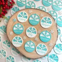 ราคา พร้อมส่งChristmas ป้ายห้อย พวงกุญแจคริสต์มาสใส่ชื่อเองได้ (47751558410)