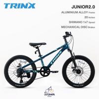ราคา TRINX JUNIOR 2.0 จักรยานเสือภูเขาเด็ก ล้อ 20 นิ้ว เฟรมอลู เกียร์ SHIMANO 7 สปีด (14696057023)