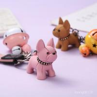 ราคา ของขวัญเล็กๆน่ารักรถการ์ตูนพวงกุญแจฝรั่งเศสต่อสู้พวงกุญแจจี้กระเป๋านักเรียนลูกสุนัขจี้บูลด็อกคู่ IZAU (29740287118)