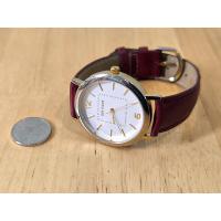 ราคา นาฬิกามือสอง SUN FLAME เรือนทองอ่อน สายหนังน้ำตาลแดง (27531706253)