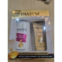 ราคา Pantene แพคคู่ แชมพูโปร-วิตามิน ขนาด380มล.และทรีทเม้นท์Daily Sarum Trea ขนาด180มล. (43869953895)