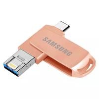ราคา 3 in 1 หน่วยความจํา Usb3.0 1TB Type-C Otg Thumb Drive สําหรับ iPhone Samsung External Storage Pendrive (22038512527)