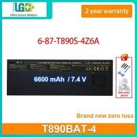 ราคา Original T890BAT-4แบตเตอรี่แล็ปท็อปสำหรับ CLEVO T890BAT-4 6-87-T890S-4Z6A Akku แบตเตอรี่7.4V 6600MAh (23925360150)