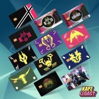 ราคา KapzLegacy Kamen Rider ATM Bank สติกเกอร์การ์ด Access Touch n Go Skin Bank Debit บัตรเครดิต TnG การ์ดชิป Masked Rider (16397576524)