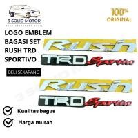 ราคา ชุดโลโก้สัญลักษณ์ท้ายรถ Rush Trd Sportivo ดั้งเดิม (53053165042)