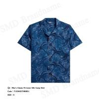 ราคา Polo Ralph Lauren เสื้อเชิ้ตแขนสั้นผู้ชาย รุ่น Men's Classic Fit Linen-Silk Camp Shirt Code: 710942798001 (43928051793)