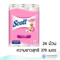 ราคา (แพ็ค 24 ม้วน) Scott Select Regular Roll Tissue สก๊อตต์® ซีเลคท์ กระดาษชำระสีขาว ความยาวมาตรฐาน (7738015423)