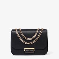 ราคา Charles&Keith รุ่น PUSH-LOCK CHAIN SLING BAG (1269705479)