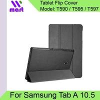 ราคา Tab A 10.5 Case Trifold PU Leather Stand Flip Cover for Galaxy Tablet A 2018 T590 / T595 / T597 (27283240992)