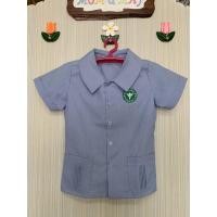 ราคา เสื้อฟ้าสาธารณสุข คอปกแหลม กาวน์ ยูนิฟอร์ม เสื้อผู้หญิง มีตรากระทรวง ใส่ทำงาน โรงพยาบาล รพ.สต. (9718217072)