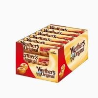 ราคา ทอฟฟี่รสครีมคาราเมล Werthers Werthers Werthers Caramel ของ Werther 50g ของว่างแบบพกพา Sweet Hard Candy Snacks251203 (57402516718)