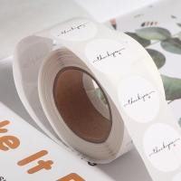 ราคา Sticker "Thank you" / สติ๊กเกอร์กระดาษทรงกลมลาย "Thank you" ม้วนละ 500 ชิ้น (8810275800)