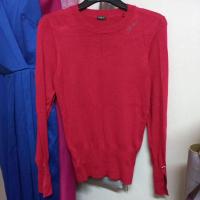 ราคา เสื้อไหมพรม GUESS แขนยาว สึแดง (18487253601)