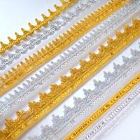 ราคา ดิ้นตกแต่งเหรียญโปรยทาน ชุดเครื่องบวช ยาว 5 หลา ดิ้นร่มนาค ดิ้นบาตรพระ ดิ้นพานแว่นฟ้า ดิ้นกรวยอุปัชฌาย์ ดิ้นคาดปิ่นโต (43854678920)