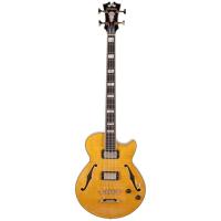 ราคา D'Angelico Guitar Bass เบสโปร่งไฟฟ้า รุ่น EX BASS (Natural) แถมเคสกีตาร์ (27416341374)