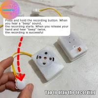 ราคา KAM กล่องเสียงสําหรับตุ๊กตาสัตว์บันทึกโมดูลเสียง Plush Voice Message Recorder บันทึกเสียงด้วยเสียงที่ชัดเจน VN (53054895757)