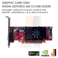 ราคา Nvidia GeForce 605 512MB 64-Bit GDDR3 OEM (สินค้ามือสองสภาพดีมีการรับประกัน) (19644694381)