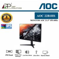 ราคา AOCจอมอนิเตอร์ รุ่น22B1HS ขนาด21.5" IPS (2497230397)