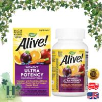ราคา พร้อมส่ง Nature's Way Alive! Once Daily Women's Ultra Potency Multi-Vitamin 60 Tablets (29613959269)