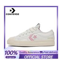 ราคา 【100%Original】Converse Star Player 76 รองเท้าผ้าใบผู้หญิงและผู้ชายแบบผูกเชือกสีน้ำตาลขาว A11590C (28223240930)
