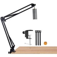 ราคา แขนบูมสําหรับ razer seiren x, ขาตั้งโต๊ะไมค์ เข้ากันได้กับ razer seiren x Microphone, razer seiren x mic arm เหมาะสําหรับ Podcasts, Gaming, Recording (46053540098)