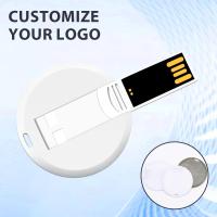 ราคา Jaster ฟรีโลโก้ที่กําหนดเองการ์ดรอบ USB แฟลชไดรฟ์ 128MB 4GB 8GB ธุรกิจของขวัญแต่งงาน Pendrive 16GB 32GB 64GB การพิมพ์สีกันน้ํา U Disk 128GB (24590386297)