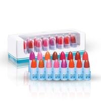 ราคา [แพ็ค16ชิ้น]AR ลิปจิ๋ว #ฟ้า/ขาว 16g.(7933) (25154222433)