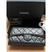 ราคา กระเป๋าตัง Chanel Long Wallet Tri-Fold (22379507791)