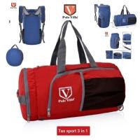 ราคา จัดส่งฟรี (BAGSHOP) POLO VILLA 3128 DUFFEL BAG TRAVEL BAG สําหรับผู้ชายและผู้หญิง GYMABG MULTI SPORTS BAG (55051295424)