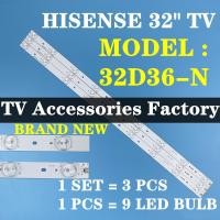 ราคา ใหม่ 3 ชิ้น 32D36-N HISENSE 32 นิ้ว LED TV BACKLIGHT (โคมไฟทีวี) 32" LED BACKLIGHT (49653410023)