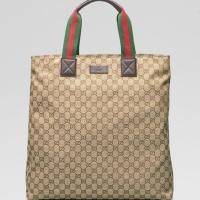 ราคา ‼️Gucci Medium canvas Tote Bagแท้ (822822630)