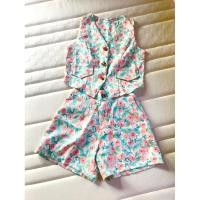 ราคา ชุดเซทลายดอกงานป้ายวิสดอมwisdomงานผ้าพรีเมี่ยมสวยมาก (29100260235)